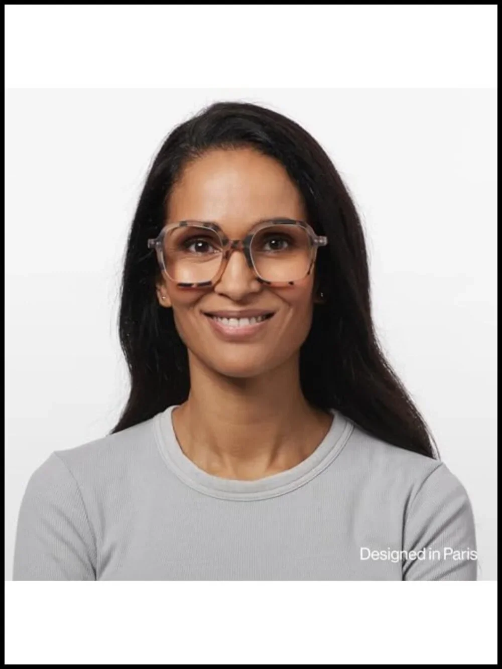 Reading Glasses +1 to +3 Oversized Square Unisex Spring Hinge Scratch-Resistant